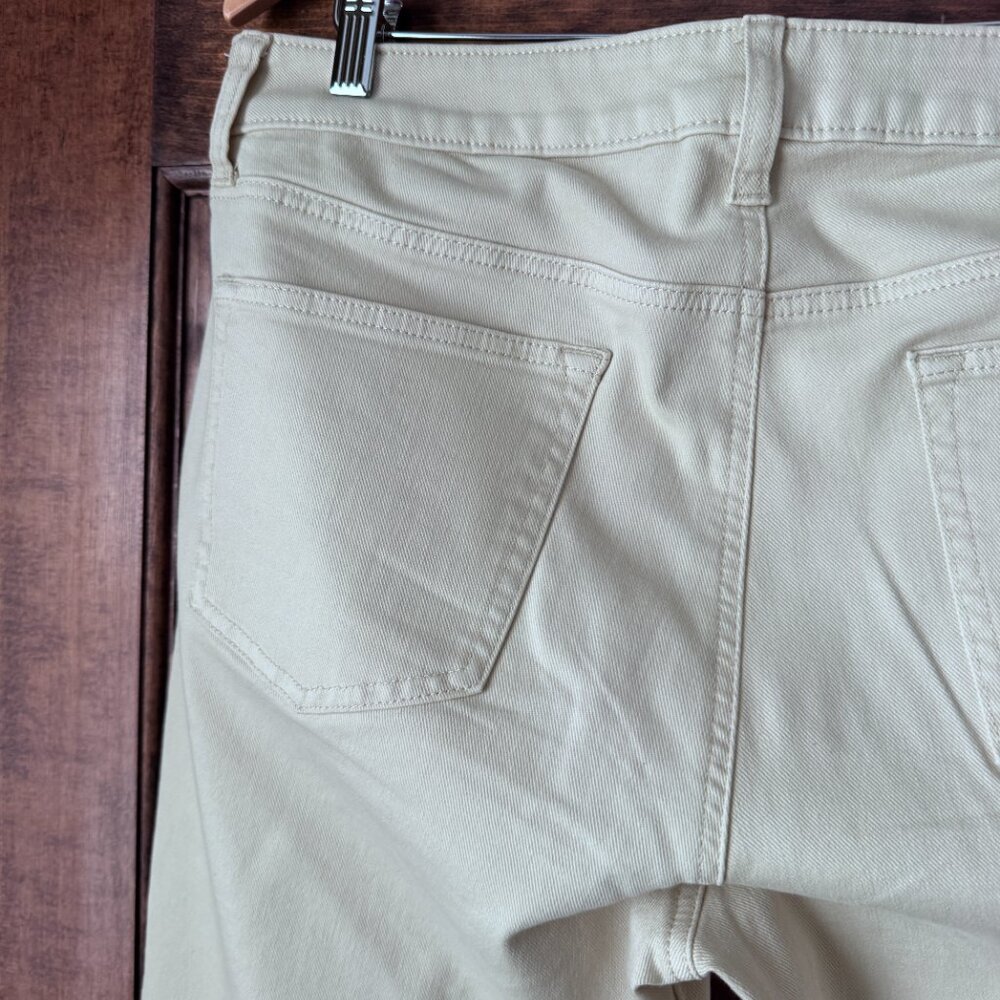 Express #5 Off White 5-Pocket Jeans 34 x 30 Slim - Picture 12 of 15